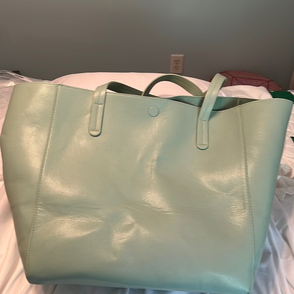 Merona | Bags | Merona Aqua Tote Bag | Poshmark